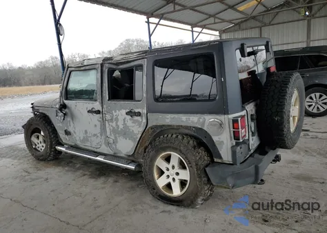 2012 Jeep Wrangler Unlimited Sport z USA, uszkodzony, nr VIN 1C4BJWDG7CL129744